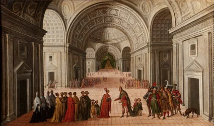 La Rencontre de Salomon et de la Reine de Saba
